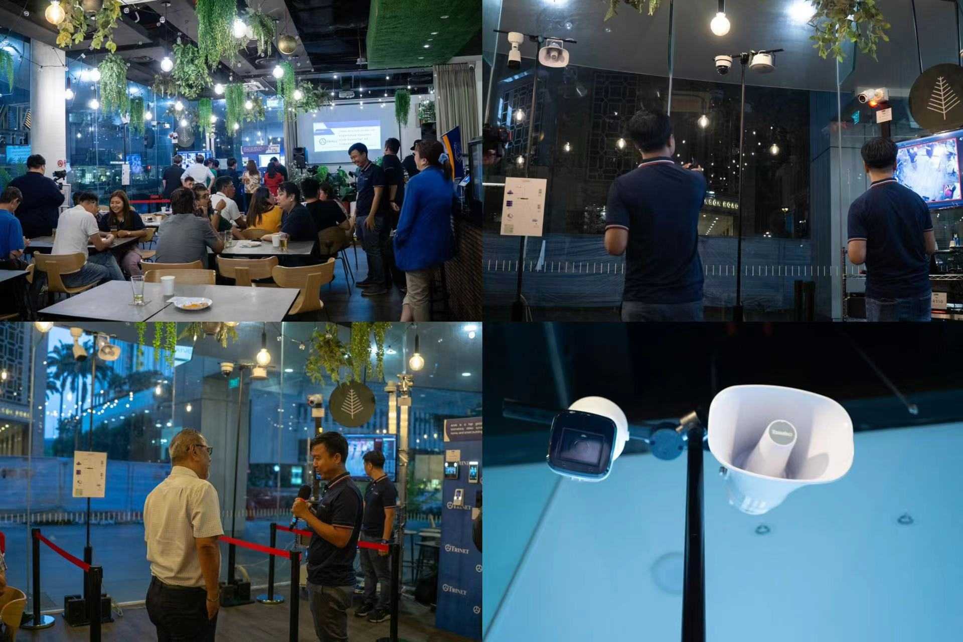 Tonmind IP Onvif Speaker Showcase in Trinet Event Singapore & Indonesia